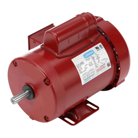 Leeson M6C17FB10 Installation guide