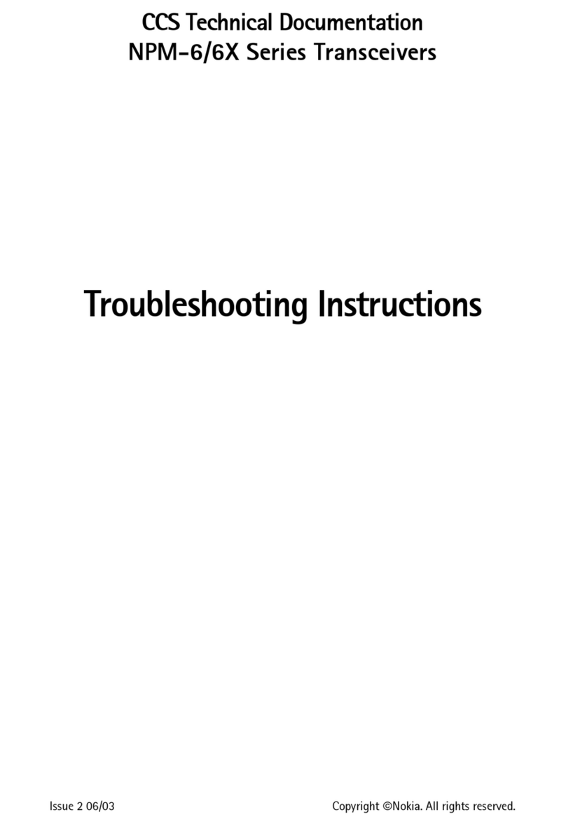 Nokia NPM-6 Series Troubleshooting instructions