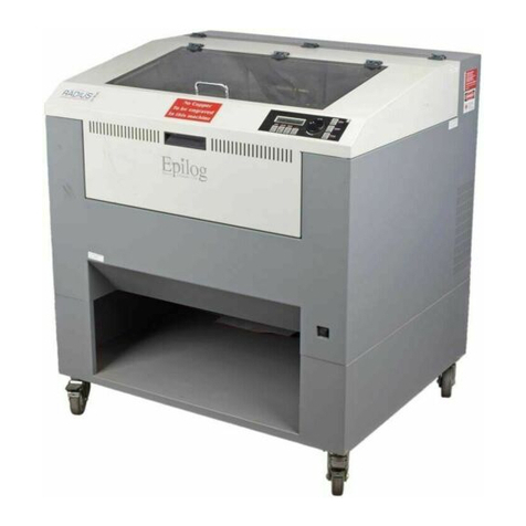Epilog Radius 4000 User manual