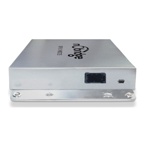 Mobridge K2 MOST25 8.1.1 Installation and user guide
