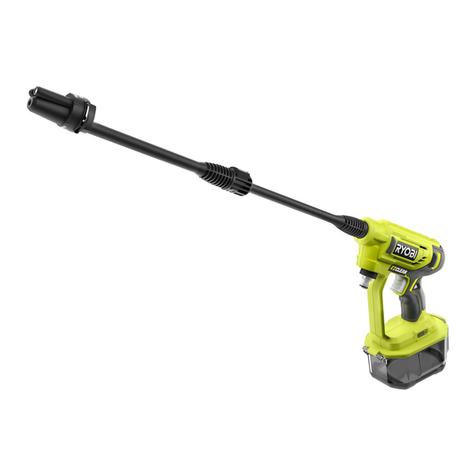 Ryobi RY18PW22A User manual