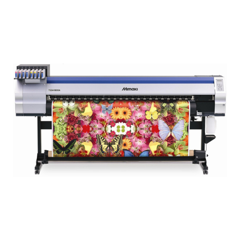 MIMAKI TS34-1800A Reference guide