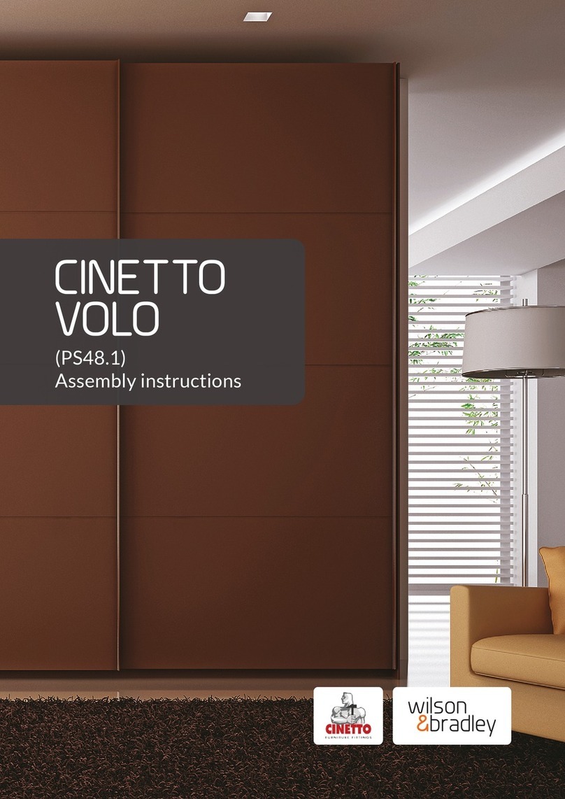 wilson & bradley CINETTO VOLO Assembly instructions