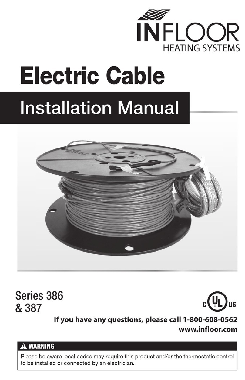 INFLOOR 386 Series installation manual