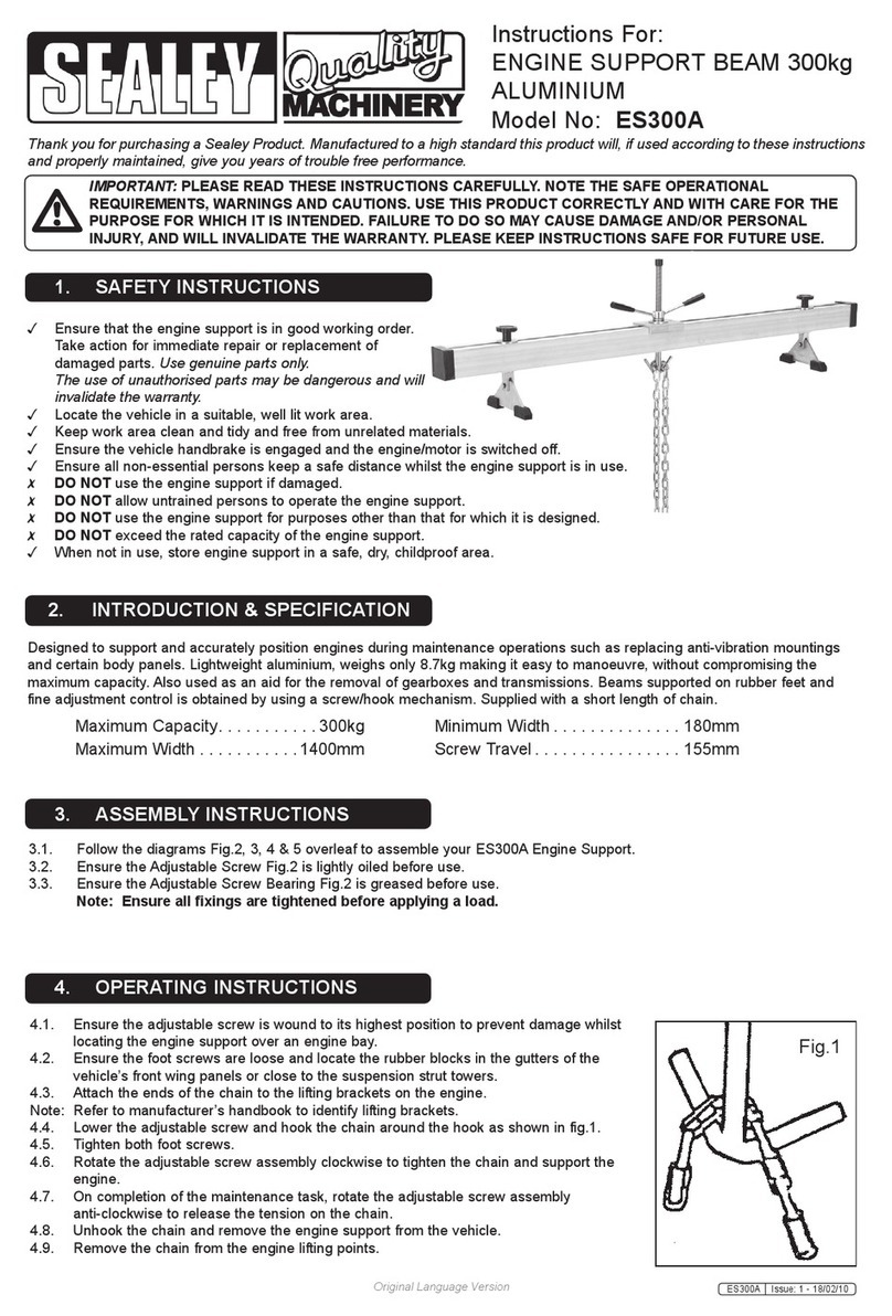 Sealey ES300A User manual