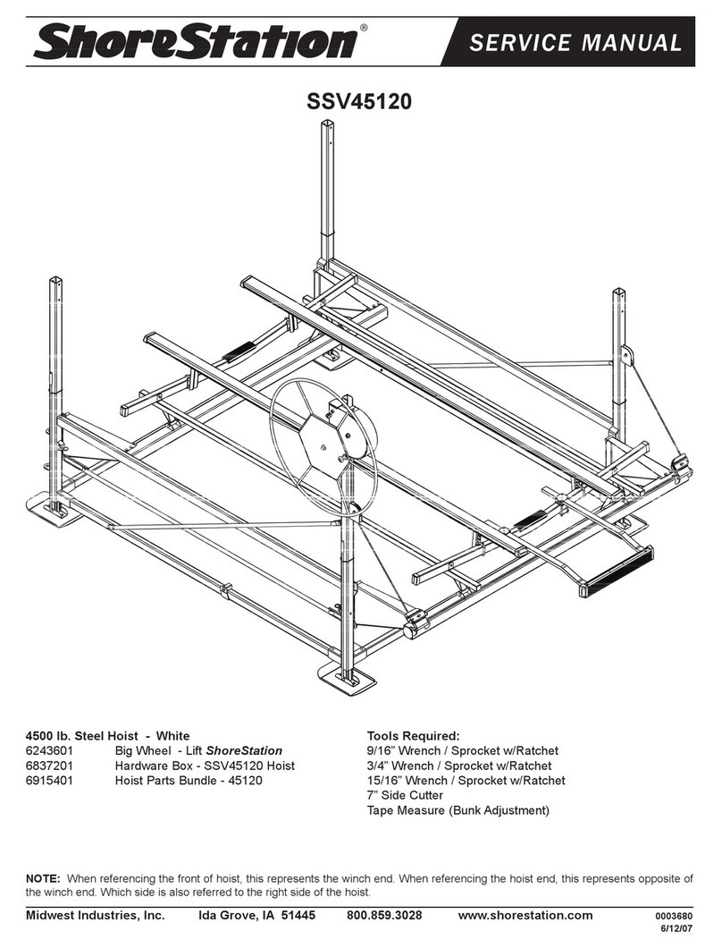 ShoreStation SSV45120 Service manual