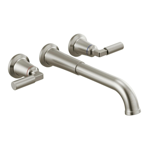 Delta Bowery 5748 WL Series User manual