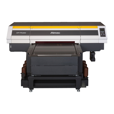 MIMAKI UJF-7151 plus User manual