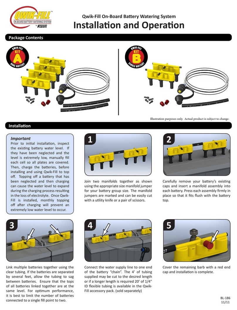 Flow-Rite QWIK-FILL MP-2000 Installation and operation Flow-Rite QWIK-FILL MP-2000 Installation and operation