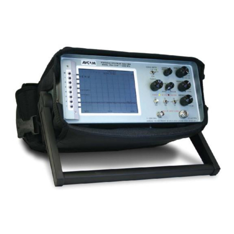 AVCOM PSA-37XP owner's manual