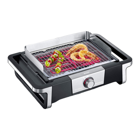 SEVERIN eBBQ PG 8113 SENOA BOOST User manual SEVERIN eBBQ PG 8113 SENOA BOOST User manual