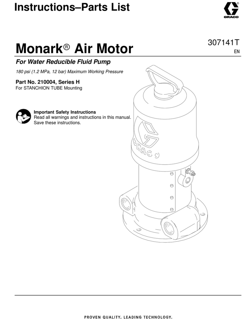 Graco Monark Operation manual