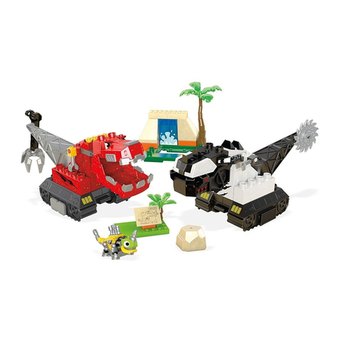 Mega Construx DreamWorks Dinotrux CRATER RUMBLE User manual