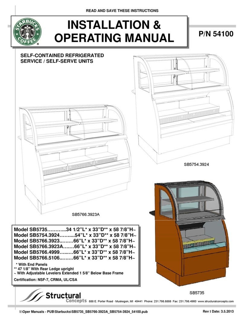 Structural Concepts SB5735 Series Installation instructions