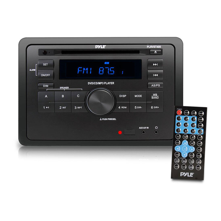Pyle PLRVST400 User manual