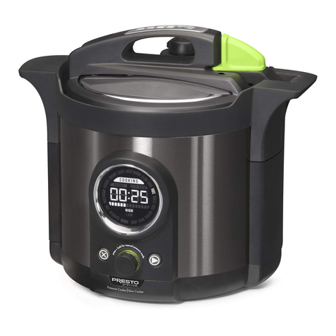 Presto Precise Digital Pressure Canner User manual