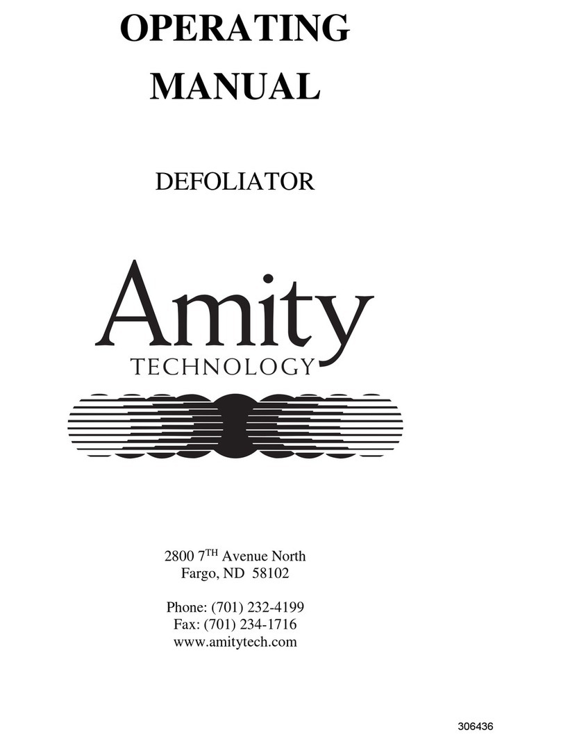 Amity Technology 3750 operating manual