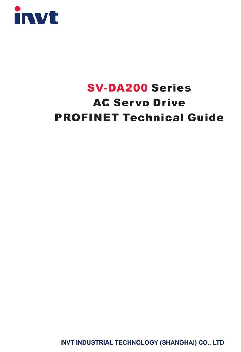 INVT SV-DA200 Series Technical guide