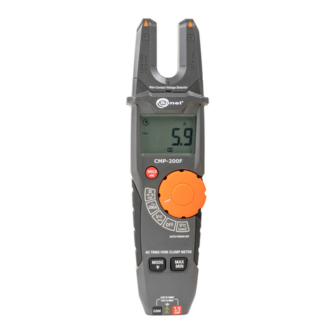 Sonel CMP-200F User manual Sonel CMP-200F User manual