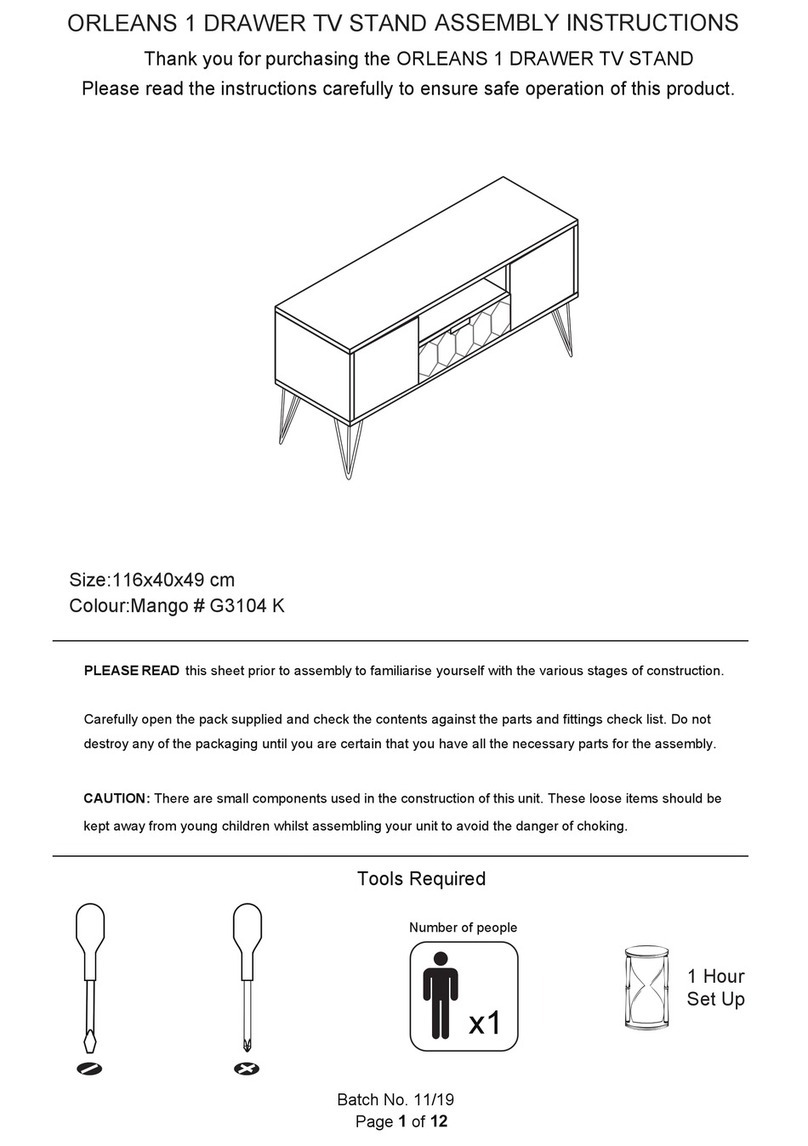 Argos ORLEANS Assembly instructions