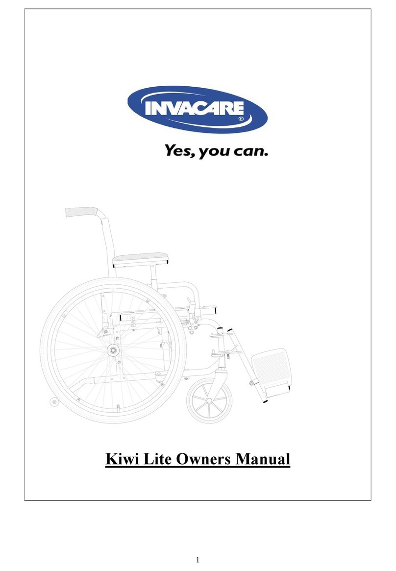 Invacare Kiwi Lite User manual