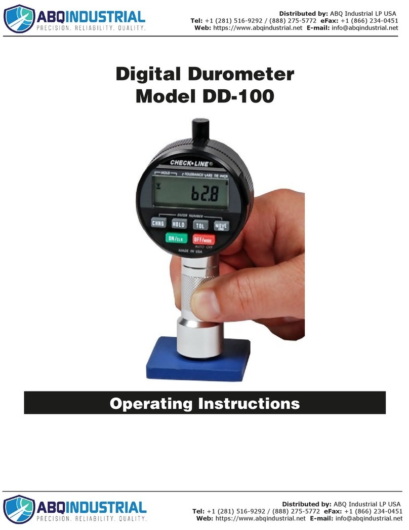ABQINDUSTRIAL DD-100 operating instructions ABQINDUSTRIAL DD-100 operating instructions