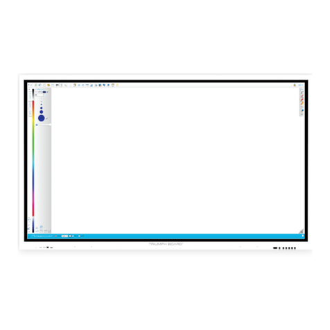 TRIUMPH BOARD INTERACTIVE FLAT PANEL Series user manual