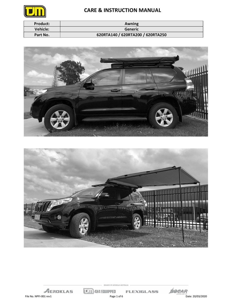 TJM 620RTA140 Care & instruction manual