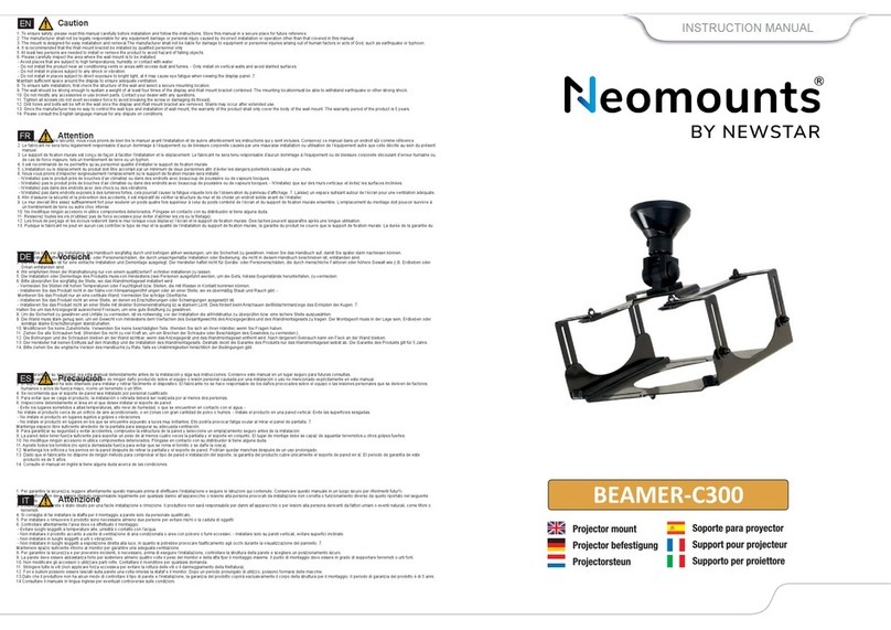 New Star Neomounts BEAMER-C300 instruction manual