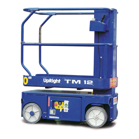 Upright TM12 Service & parts manual