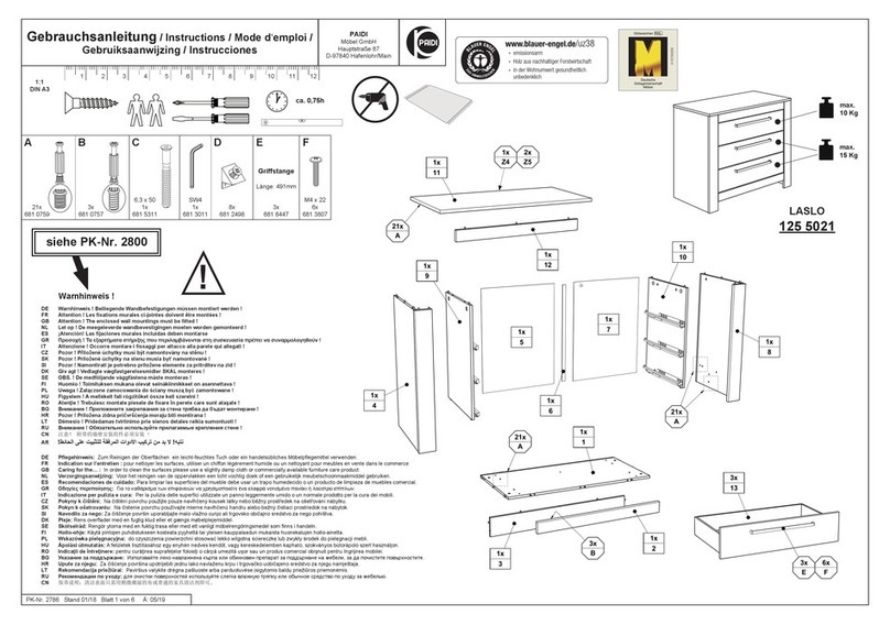 PAIDI LASLO instructions PAIDI LASLO instructions