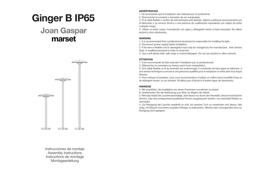 marset Ginger B IP65 User manual