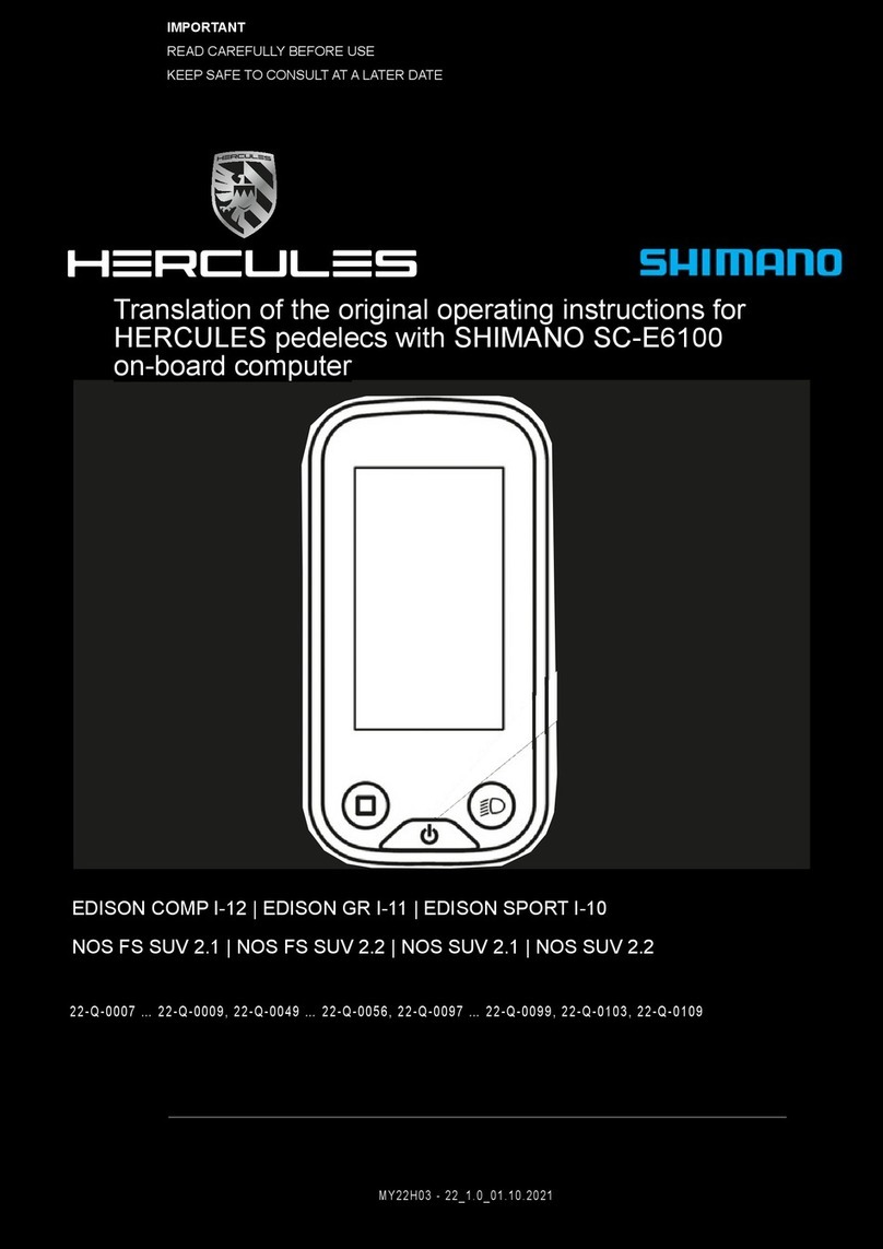 Shimano EDISON COMP I-12 Original operating instructions