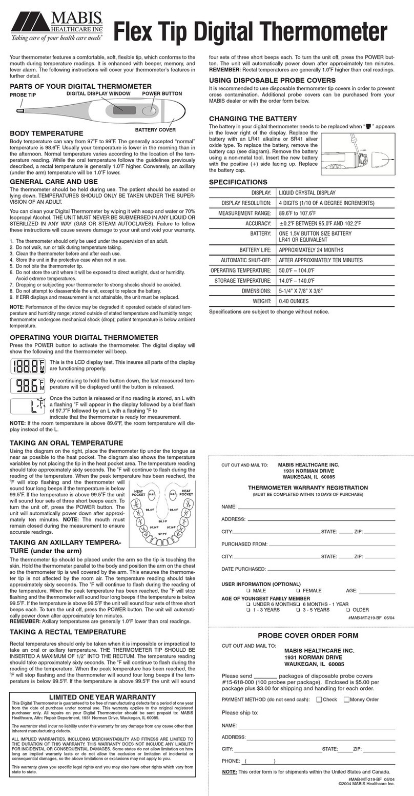 MABIS Flex Tip manual