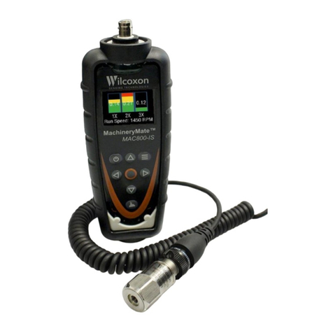 Wilcoxon MachineryMate 800-IS User manual