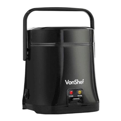 VonShef 2013342 User manual