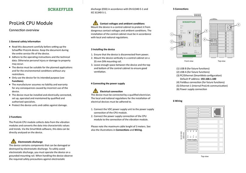 Schaeffler ProLink CMS manual Schaeffler ProLink CMS manual
