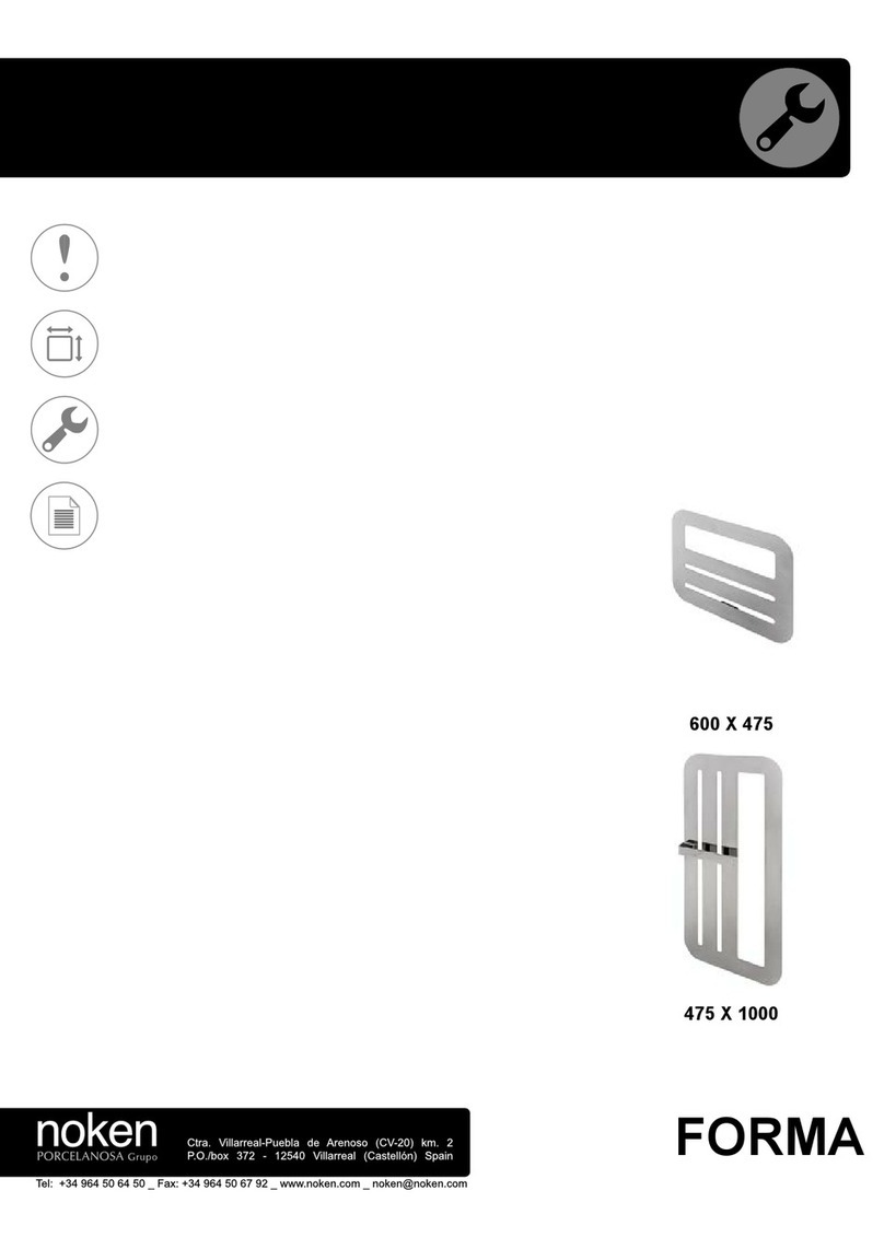 noken FORMA 600 X 475 manual