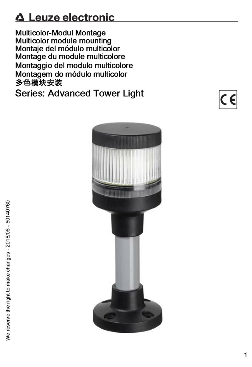 Leuze electronic 50138252 User manual