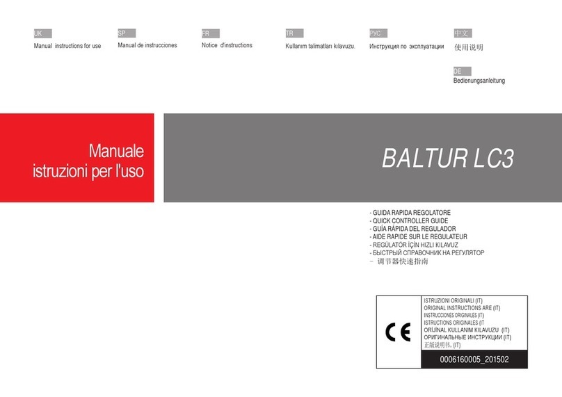 baltur LC3 Manual instructions for use