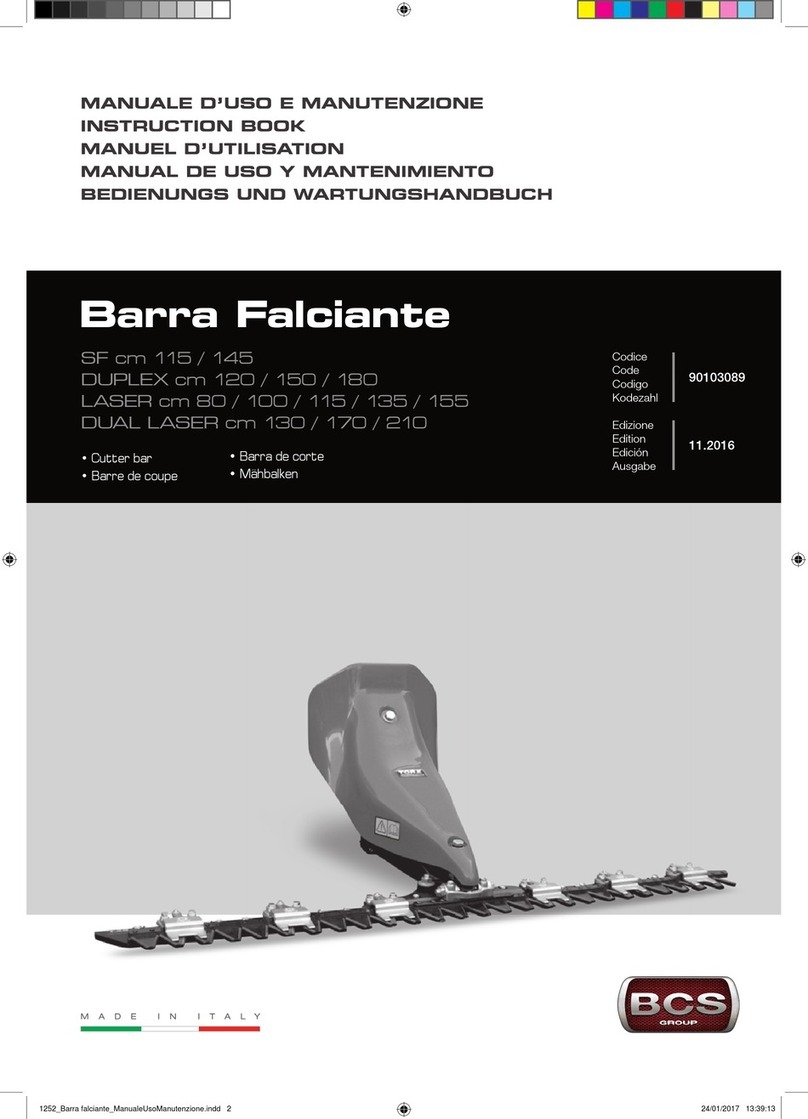 BCS SF Instruction book