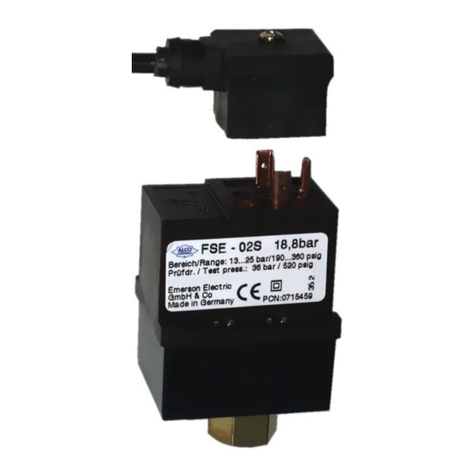 Emerson ALCO CONTROLS FSE-0 User manual