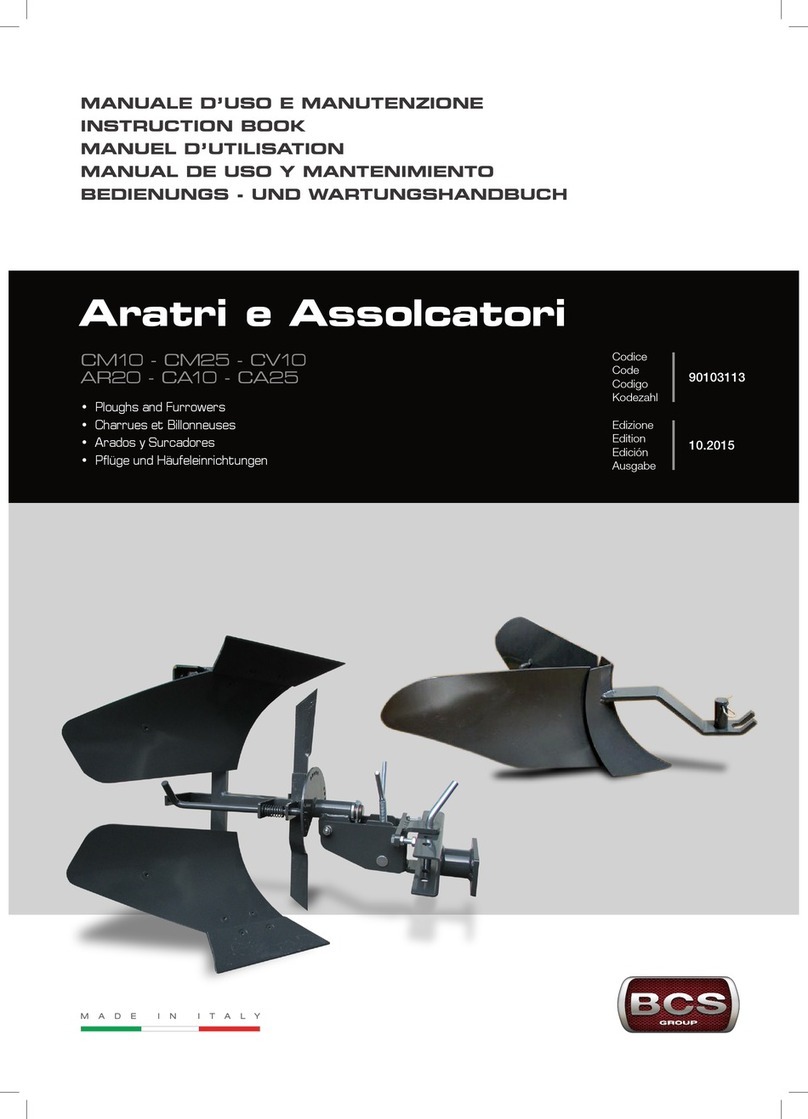BCS CM10 User manual