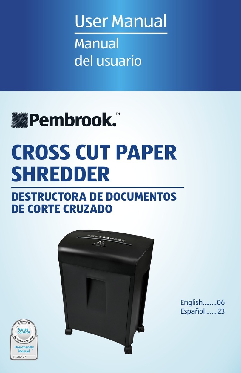 Pembrook PBS 14-17 user manual