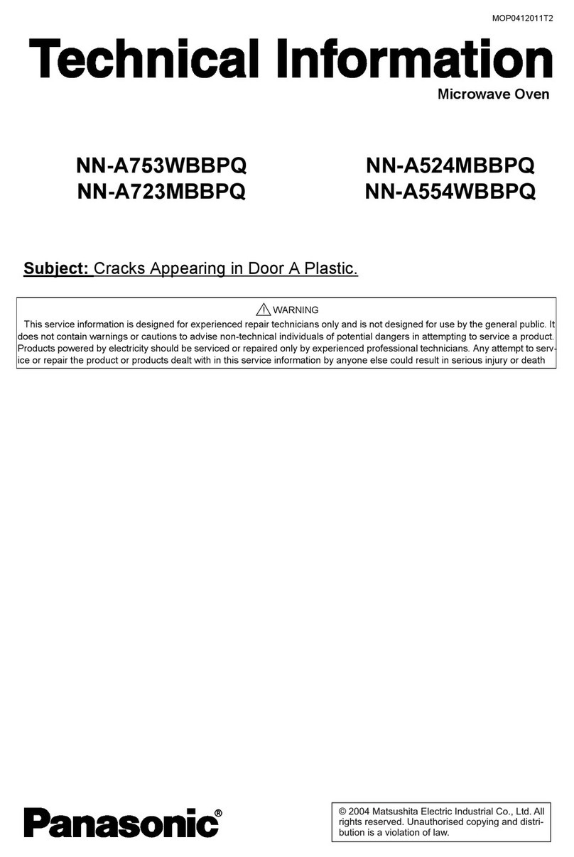 Panasonic NN-A524MBBPQ Manual
