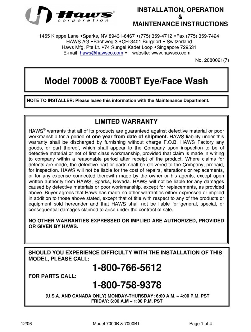 Haws 7000B Guide