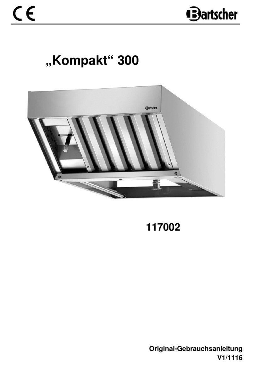 Bartscher Kompakt 300 User manual