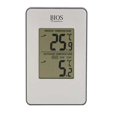 BIOS WEATHER 315BC instructions