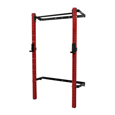 PRx Performance Profile PRO Squat Rack with Pull-Up Bar 96" Configuration guide PRx Performance Profile PRO Squat Rack with Pull-Up Bar 96" Configuration guide