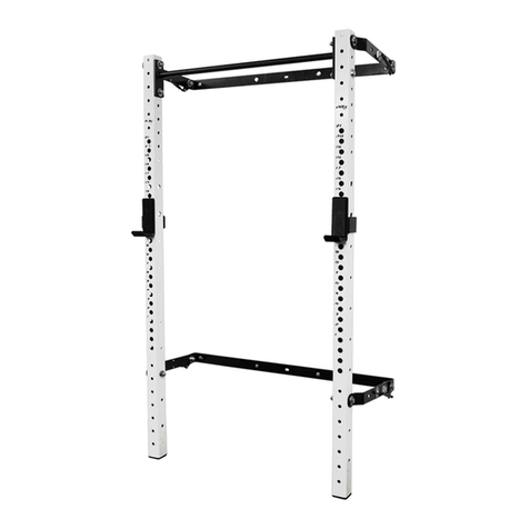 PRx Performance Profile Squat Rack with Pull-Up Bar 90" Configuration guide PRx Performance Profile Squat Rack with Pull-Up Bar 90" Configuration guide
